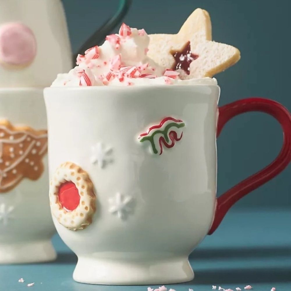 Anthropologie NWT/NIB Holifaye Stoneware Desserts Treats Mug